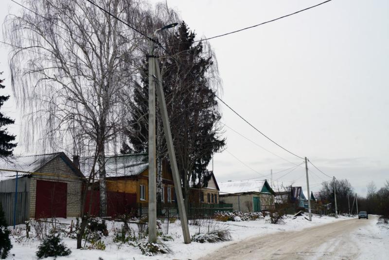«Курскэнерго» подключило наружное освещение в населенных пунктах Курского района